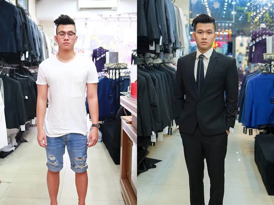 Trước & Sau may đo — Mon Amie