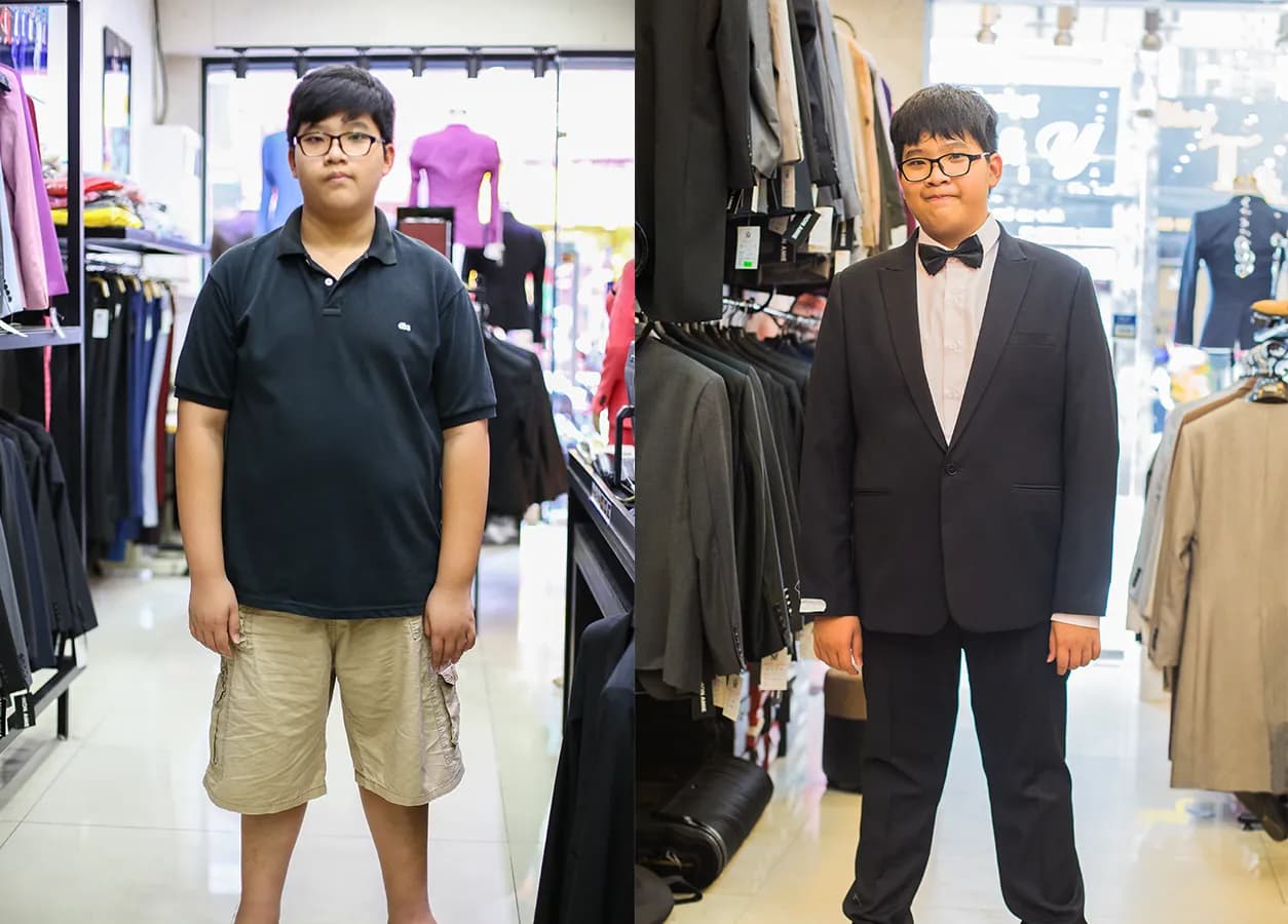 Trước & Sau may đo — Mon Amie