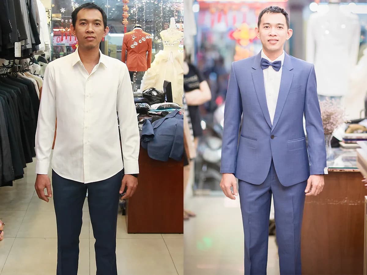 Trước & Sau may đo — Mon Amie