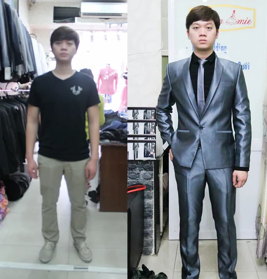 Trước & Sau may đo — Mon Amie
