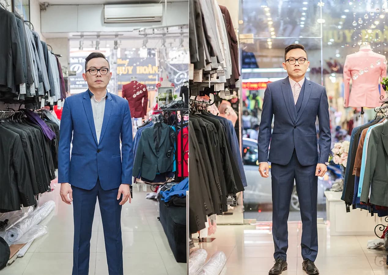 Trước & Sau may đo — Mon Amie