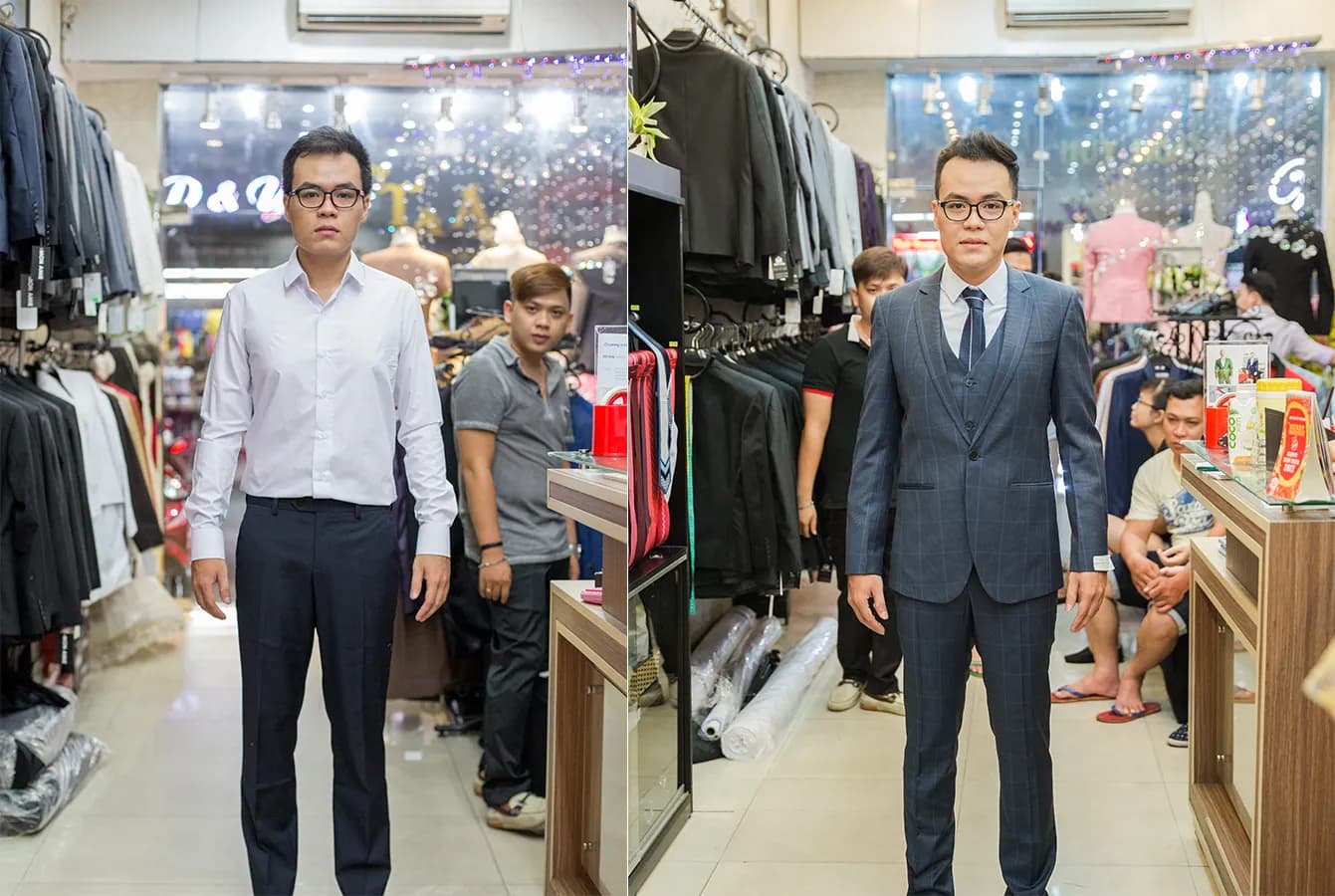 Trước & Sau may đo — Mon Amie