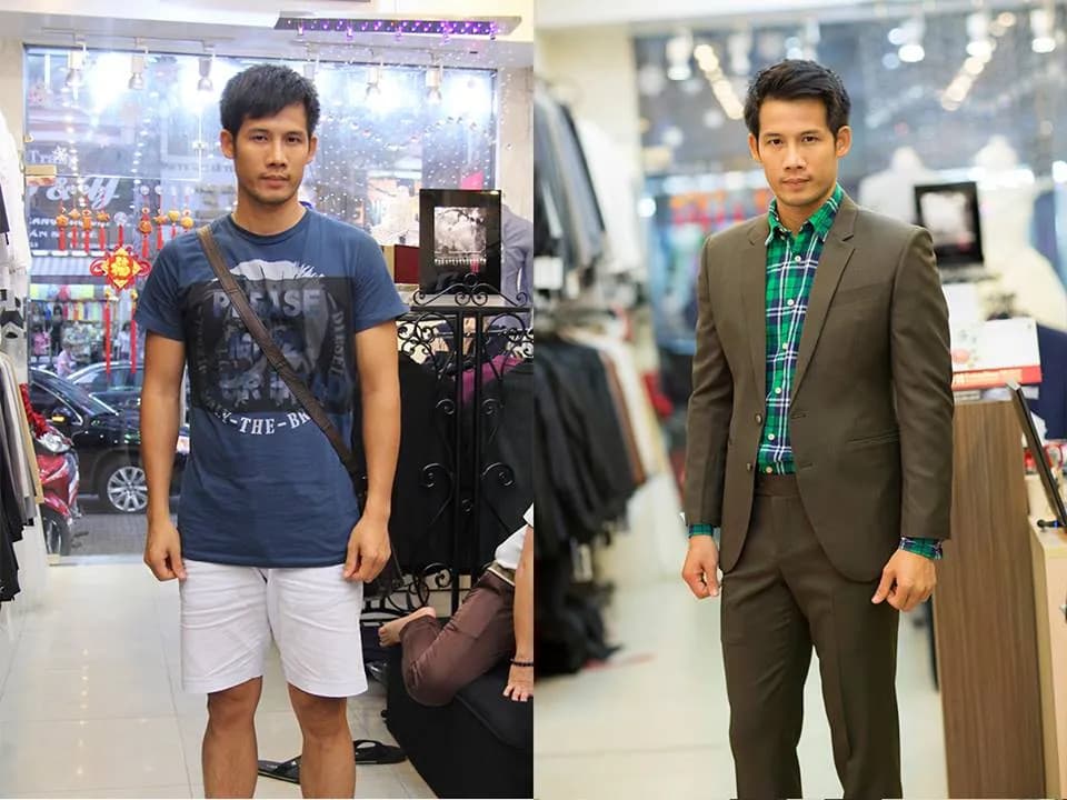 Trước & Sau may đo — Mon Amie