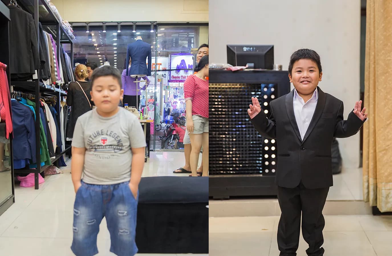 Trước & Sau may đo — Mon Amie