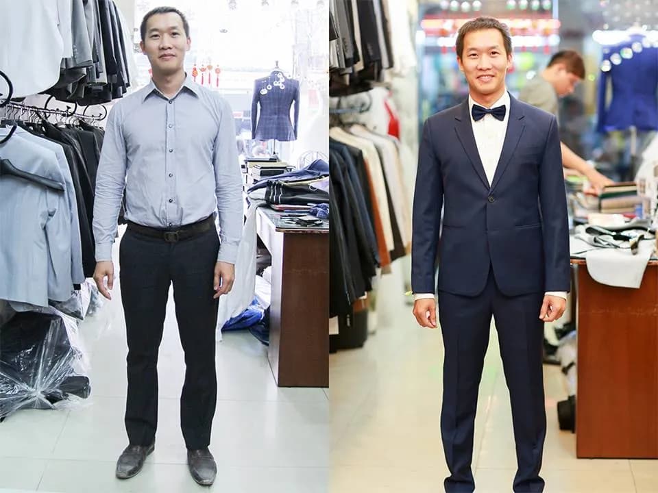 Trước & Sau may đo — Mon Amie