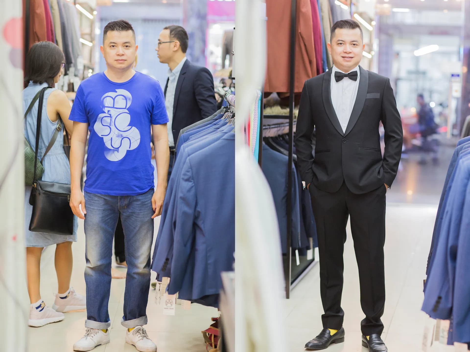 Trước & Sau may đo — Mon Amie