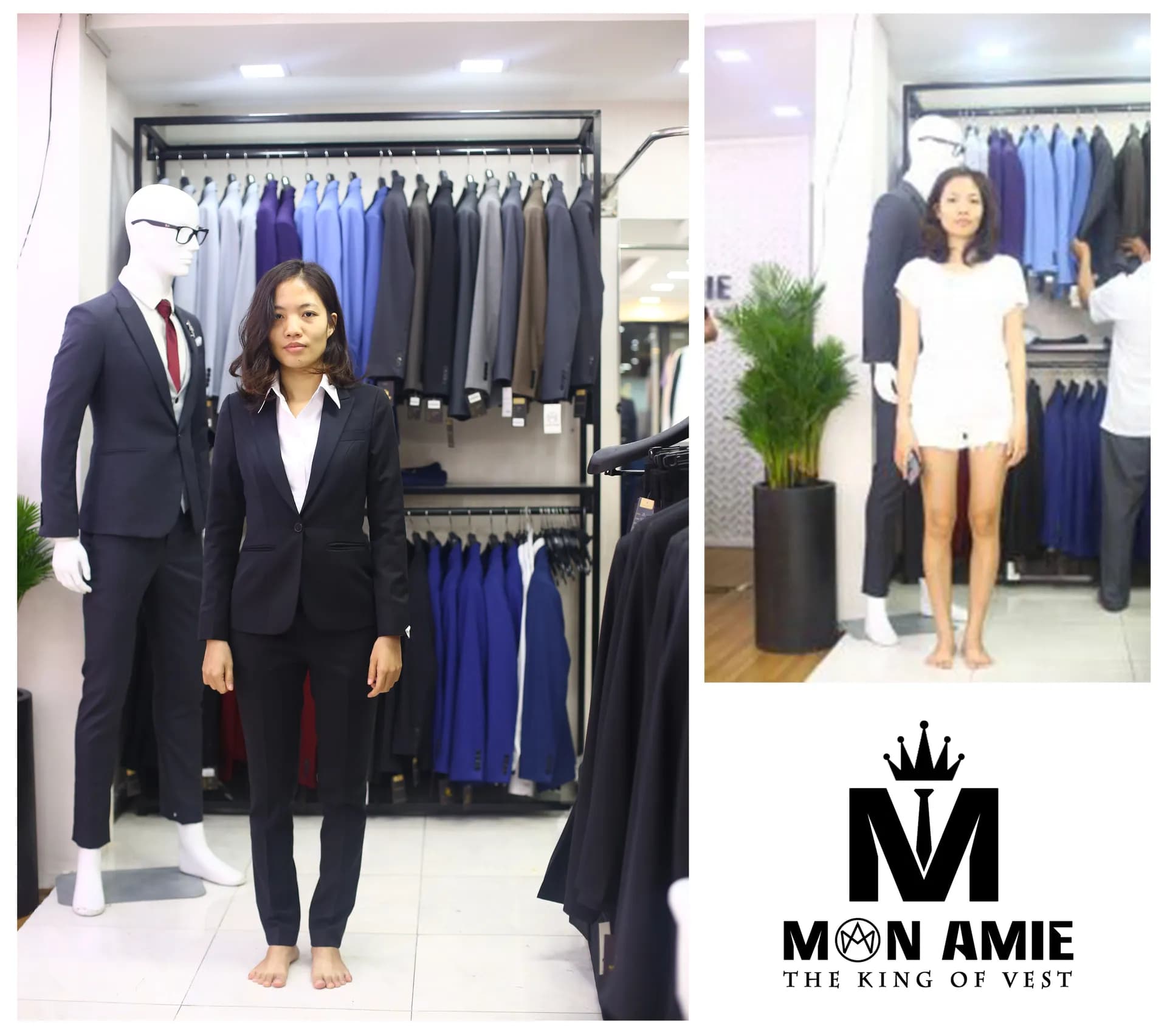 Trước & Sau may đo — Mon Amie
