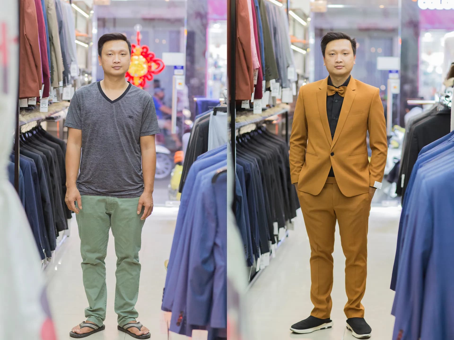 Trước & Sau may đo — Mon Amie