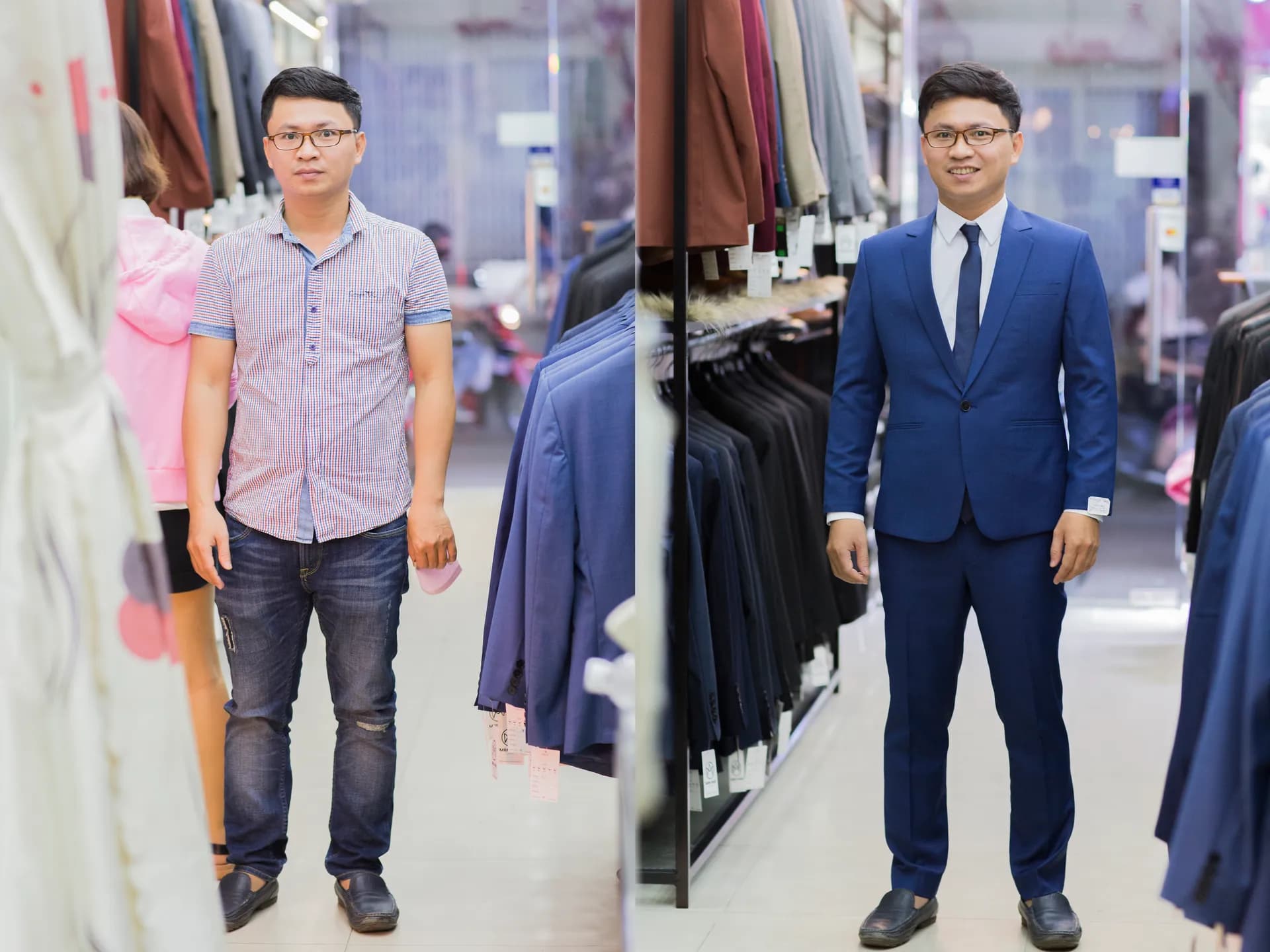 Trước & Sau may đo — Mon Amie