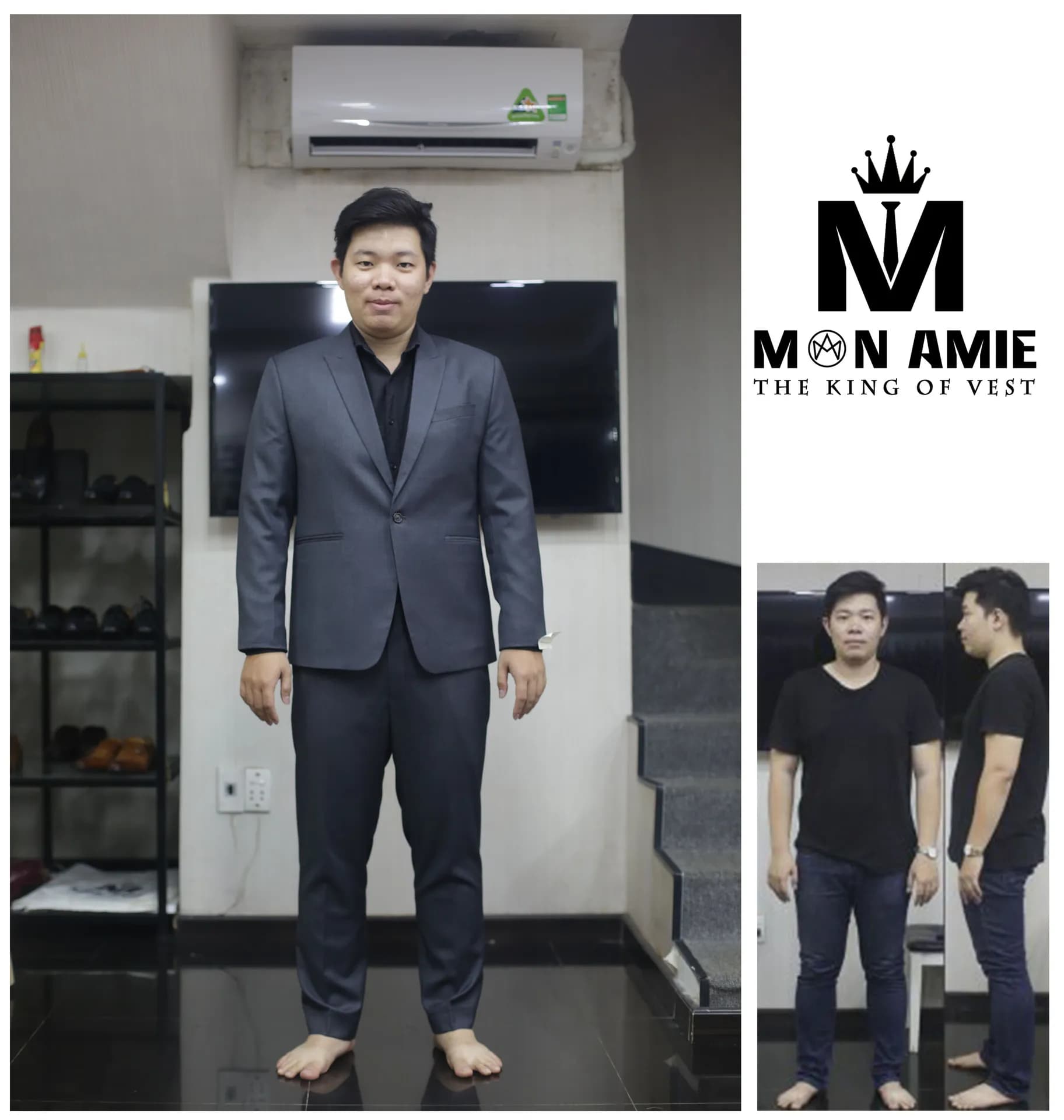 Trước & Sau may đo — Mon Amie