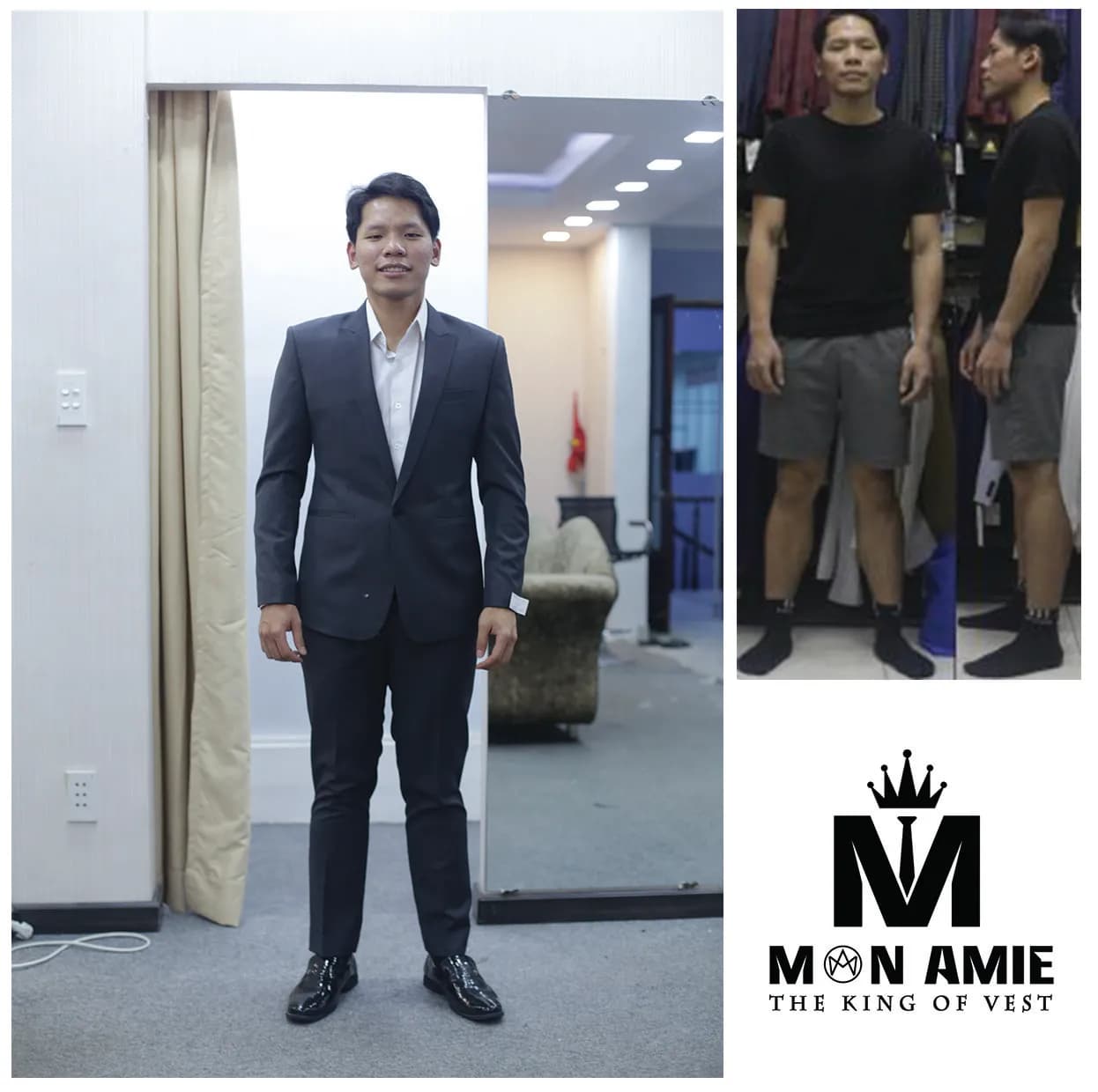 Trước & Sau may đo — Mon Amie