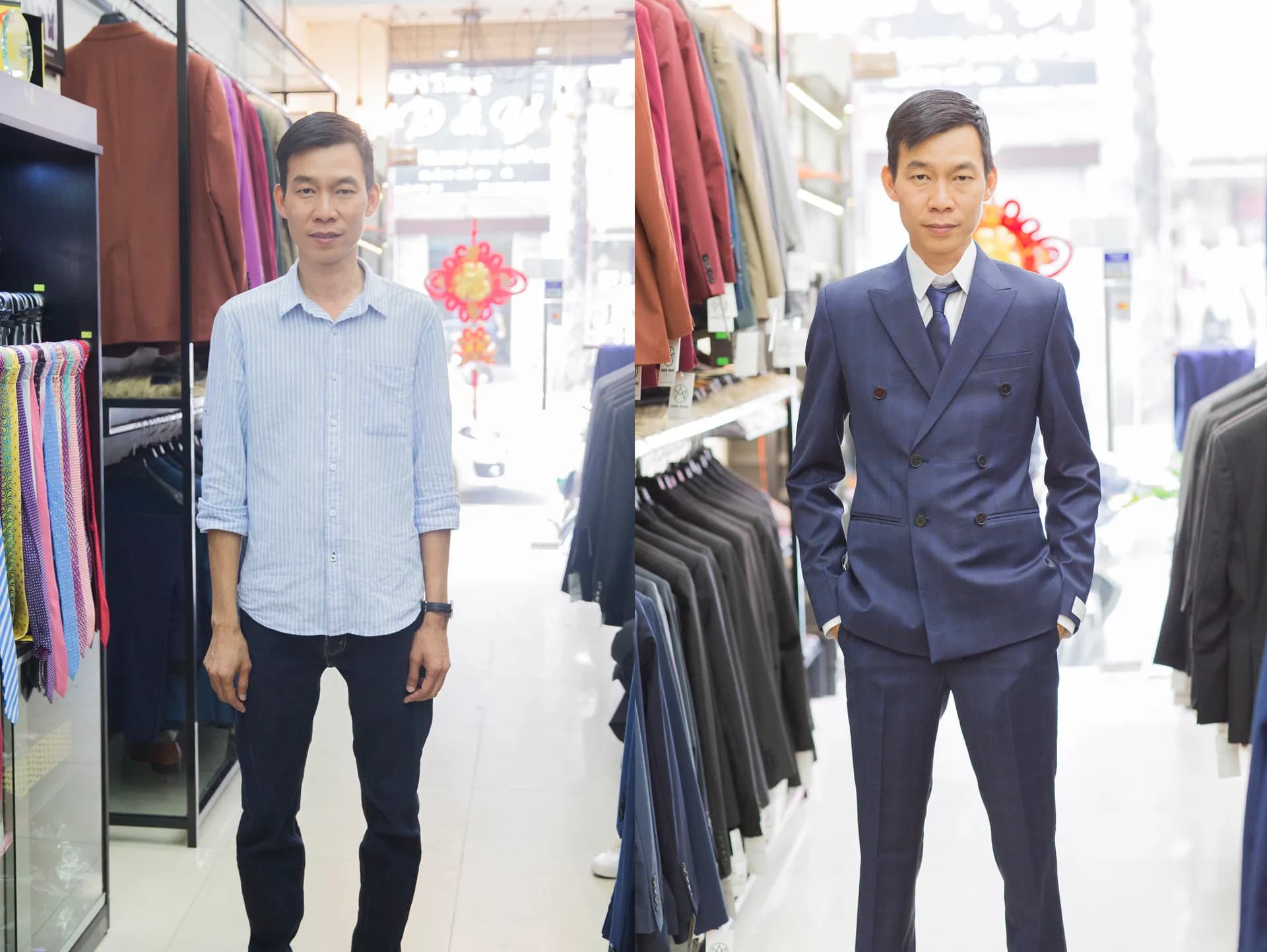 Trước & Sau may đo — Mon Amie