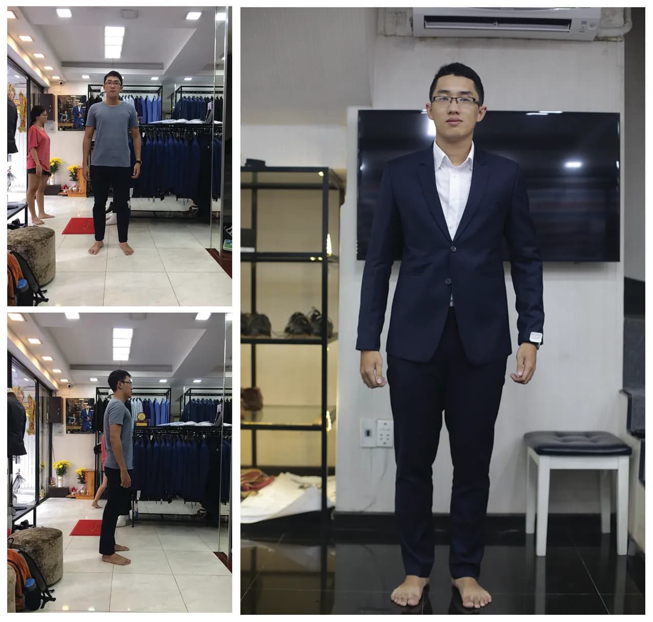 Trước & Sau may đo — Mon Amie