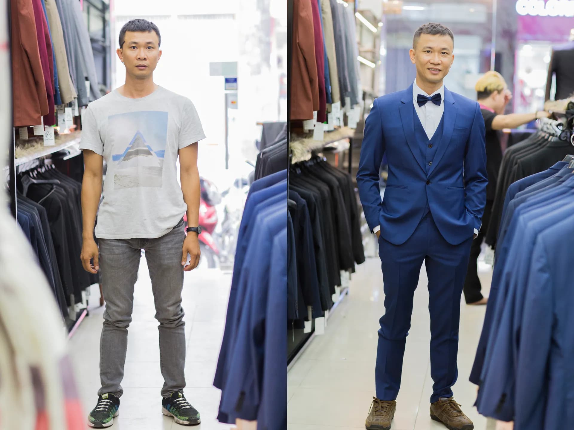 Trước & Sau may đo — Mon Amie