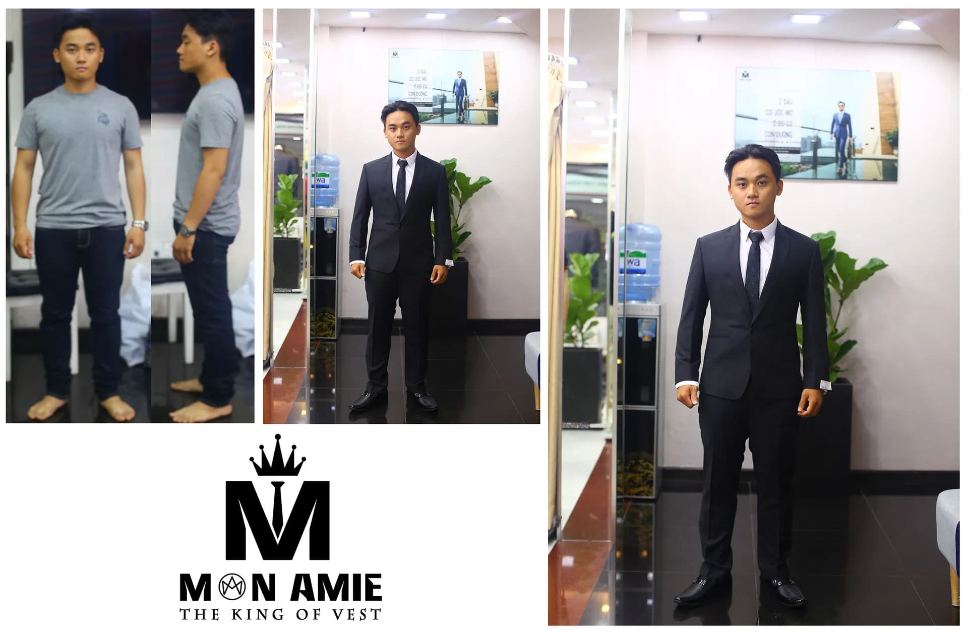 Trước & Sau may đo — Mon Amie