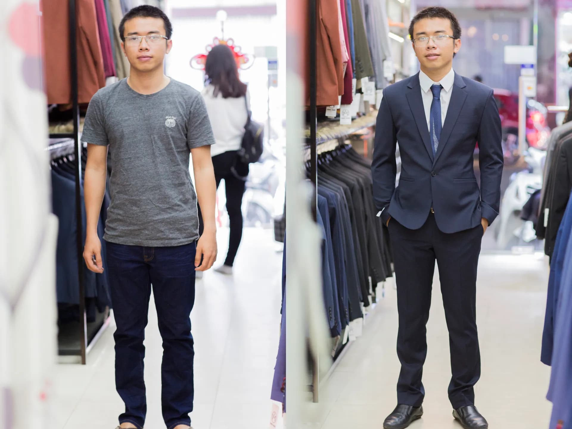 Trước & Sau may đo — Mon Amie