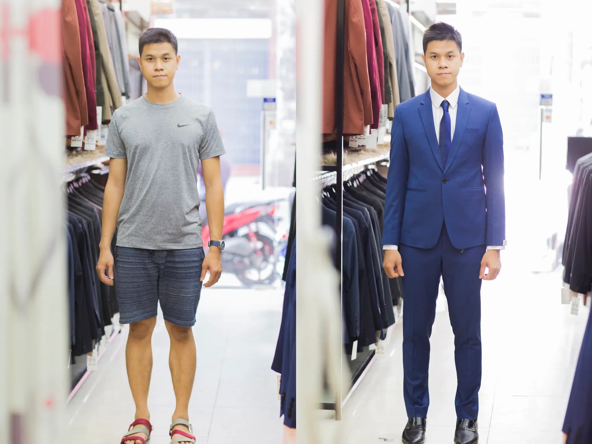 Trước & Sau may đo — Mon Amie