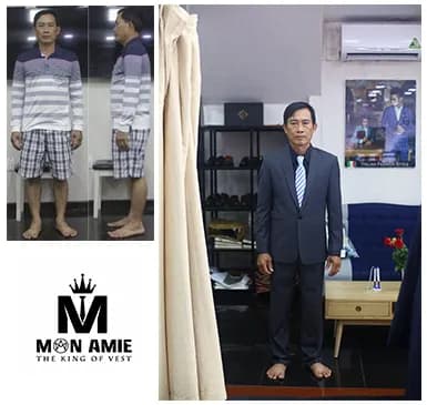 Trước & Sau may đo — Mon Amie