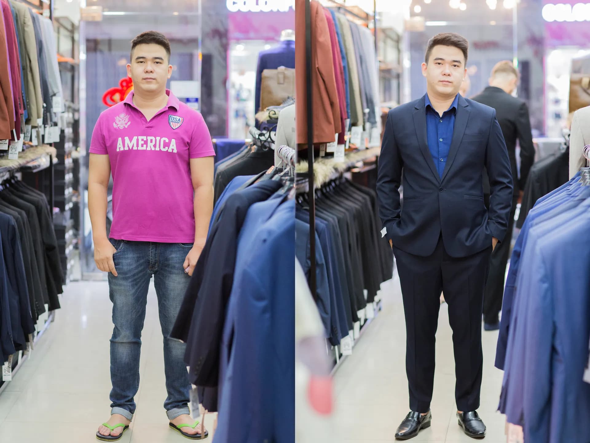 Trước & Sau may đo — Mon Amie