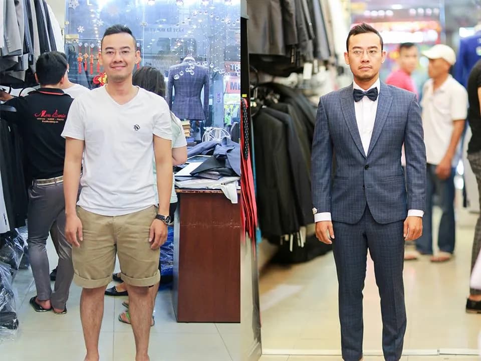 Trước & Sau may đo — Mon Amie