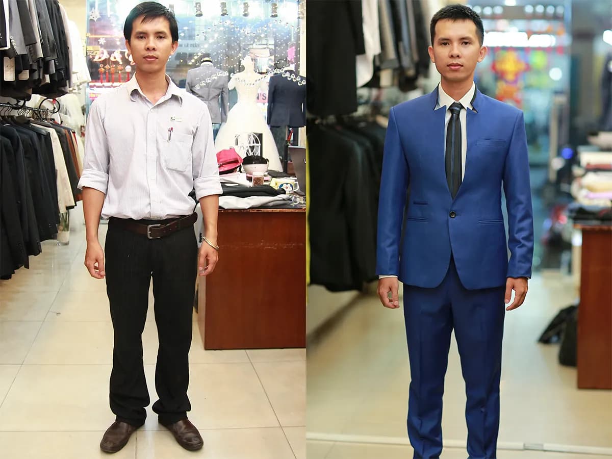 Trước & Sau may đo — Mon Amie