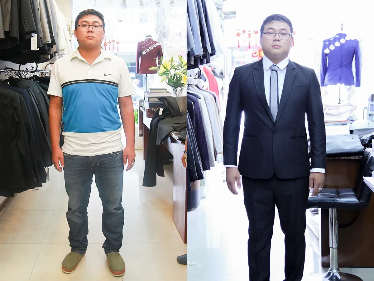 Trước & Sau may đo — Mon Amie