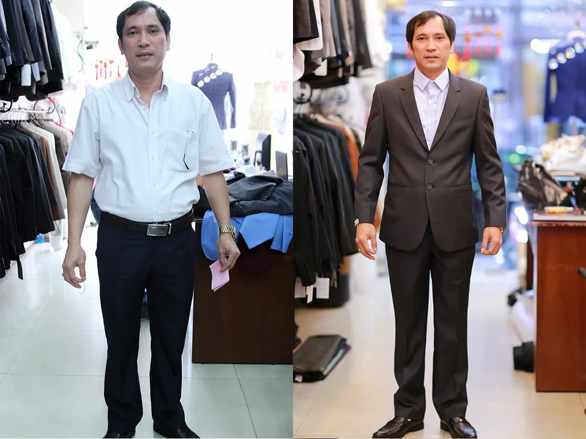 Trước & Sau may đo — Mon Amie