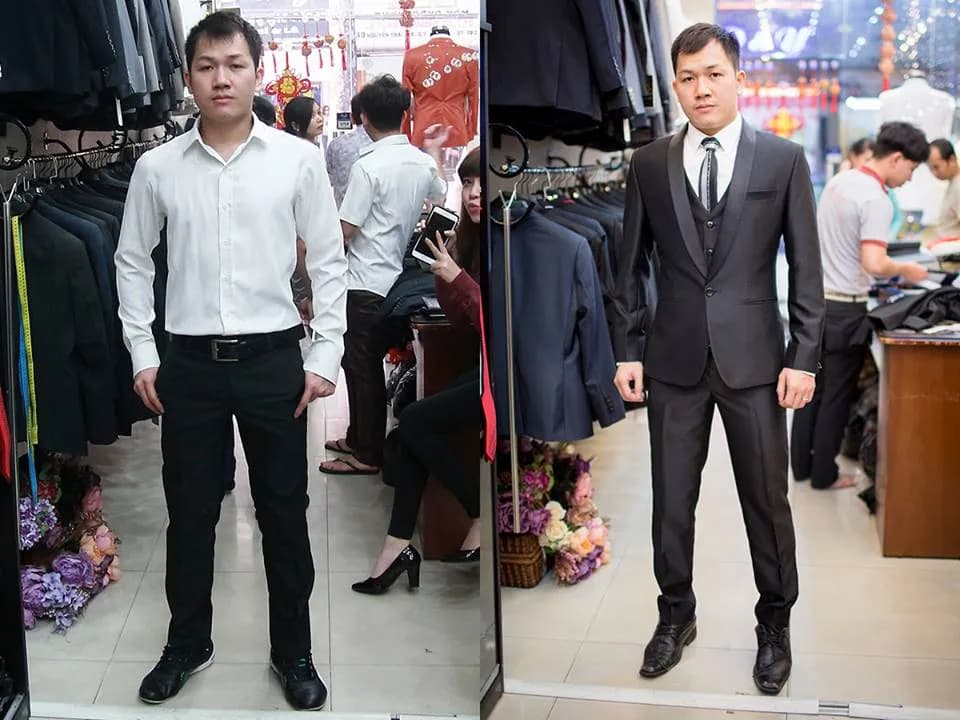 Trước & Sau may đo — Mon Amie