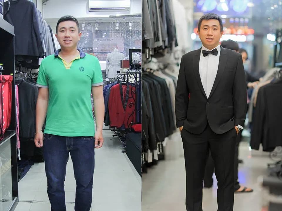 Trước & Sau may đo — Mon Amie