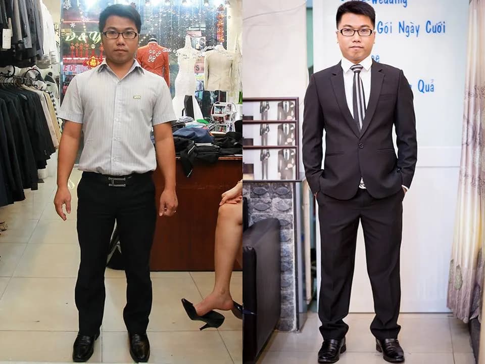 Trước & Sau may đo — Mon Amie