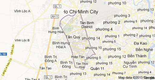 May Veston nam tại quận Tân Phú