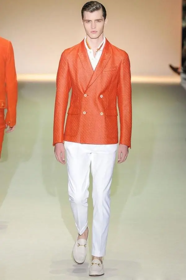 Xu hướng suit màu sắc Xuân Hè 2015 cho các chàng