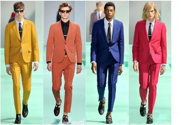 Xu hướng suit màu sắc Xuân Hè 2015 cho các chàng