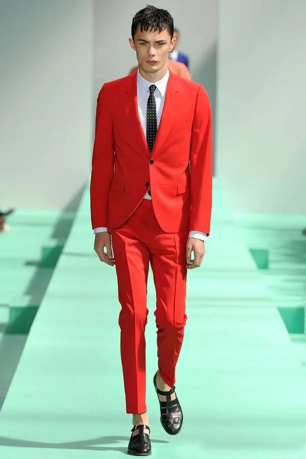 Xu hướng suit màu sắc Xuân Hè 2015 cho các chàng