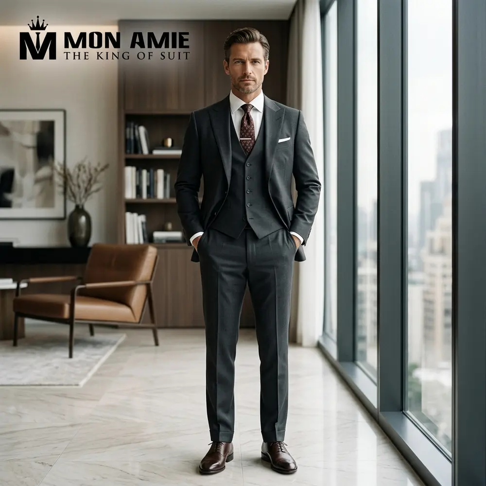 Suit khác gì vest trong phong cách may đo cao cấp