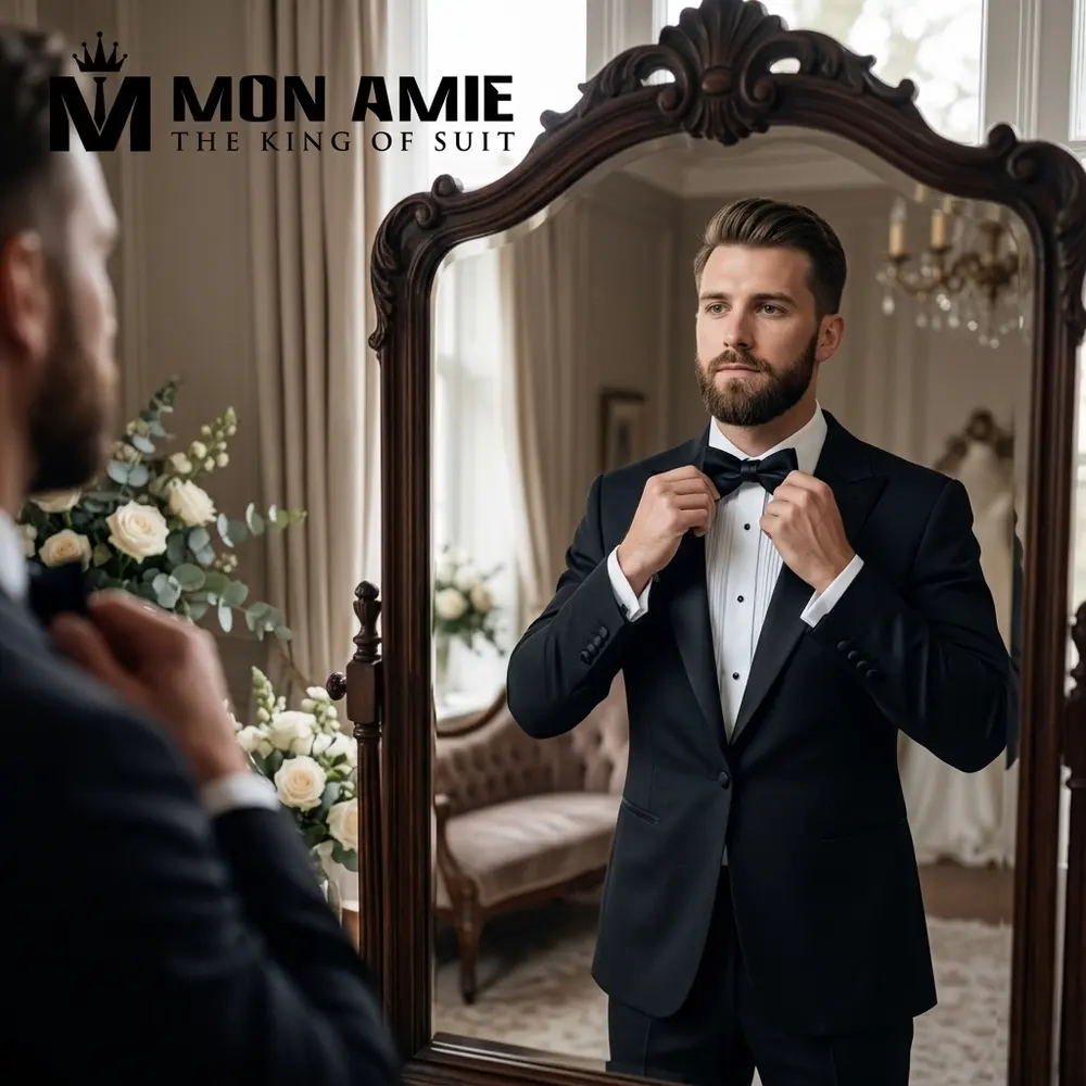 Groom's checklist completed with elegant accessories