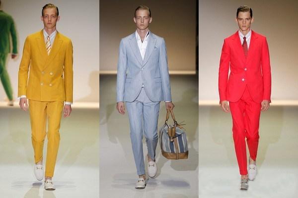 Xu hướng suit màu sắc Xuân Hè 2015 cho các chàng