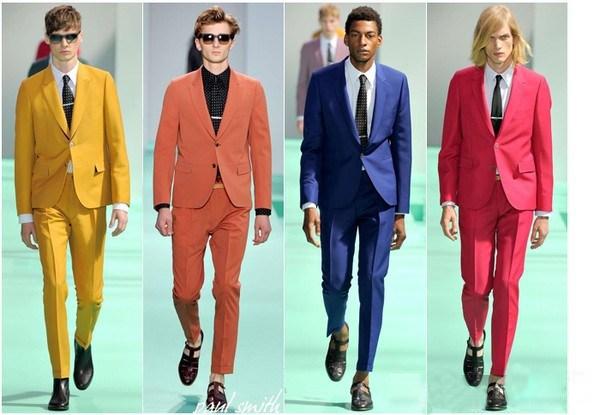 Xu hướng suit màu sắc Xuân Hè 2015 cho các chàng
