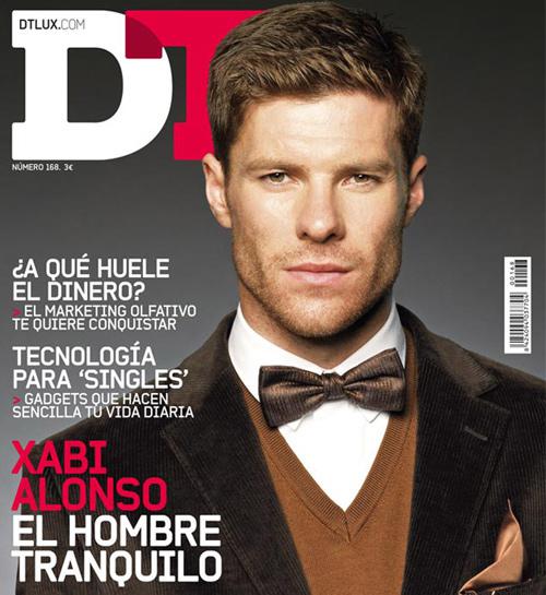 Xabi Alonso thanh lịch cùng vest