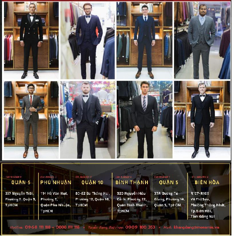 Khác nhau giữa Suit , Blazer và Tuxedo ?