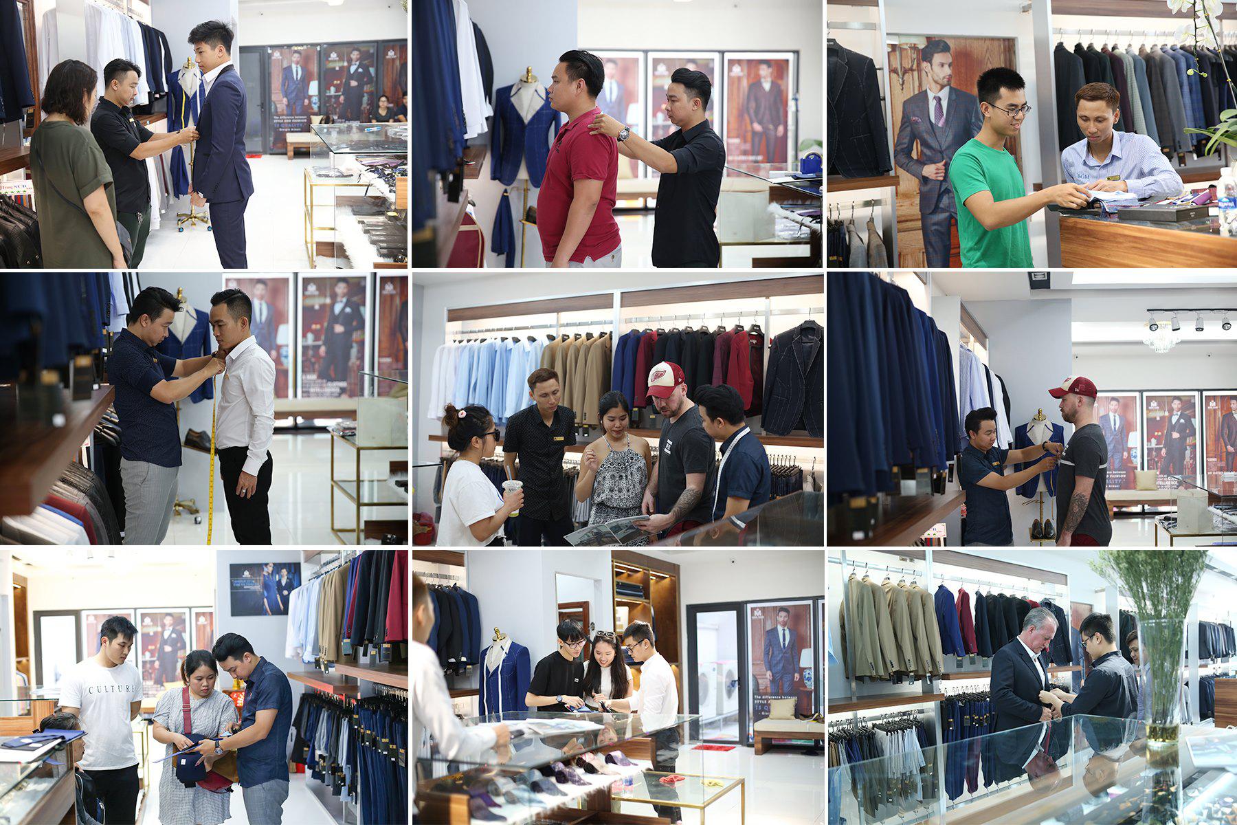 Mon Amie có may đồng phục Veston ? Giá cả ?