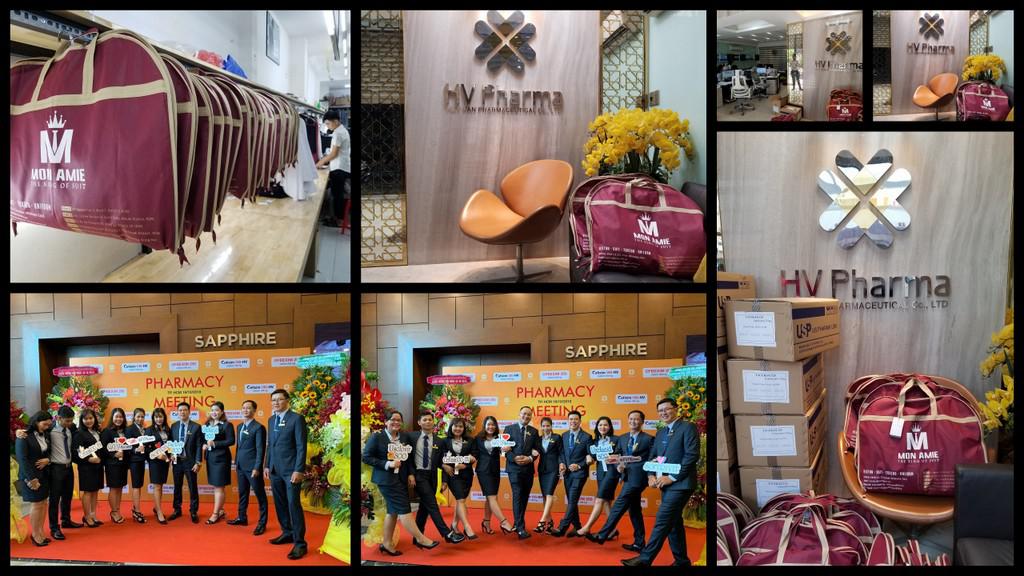 Mon Amie có may đồng phục Veston ? Giá cả ?