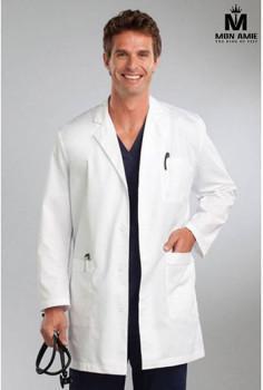 Đồng Phục Bác Sĩ Màu Trắng Ve Xuôi DPYT012