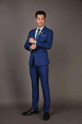 Bộ Đồng Phục Vest Nam Công Sở Xanh Navy 624750