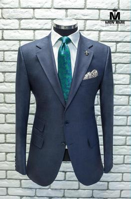 Bộ Vest Nam Cao Cấp Màu Xám D42