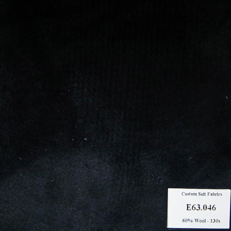 E63.046 Kevinlli V5 - Vải Suit 60% Wool - Đen Caro