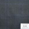 E63.001 Kevinlli V5 - Vải Suit 60% Wool - Xanh Navy Caro