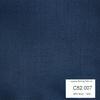 C52.007 Kevinlli V3 - Vải Suit 50% Wool - Xanh Dương Trơn