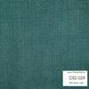 C52.028 Kevinlli V3 - Vải Suit 50% Wool - Xanh Lá Trơn