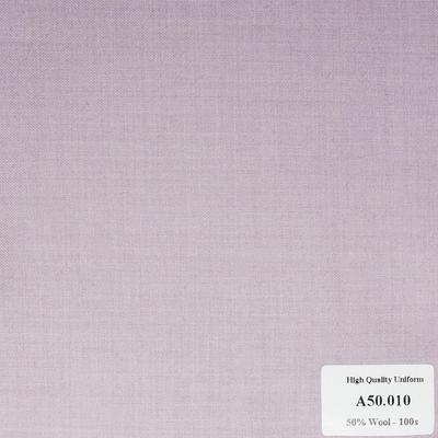 A50.010 Kevinlli V1 - Vải Suit 50% Wool - Hồng Trơn